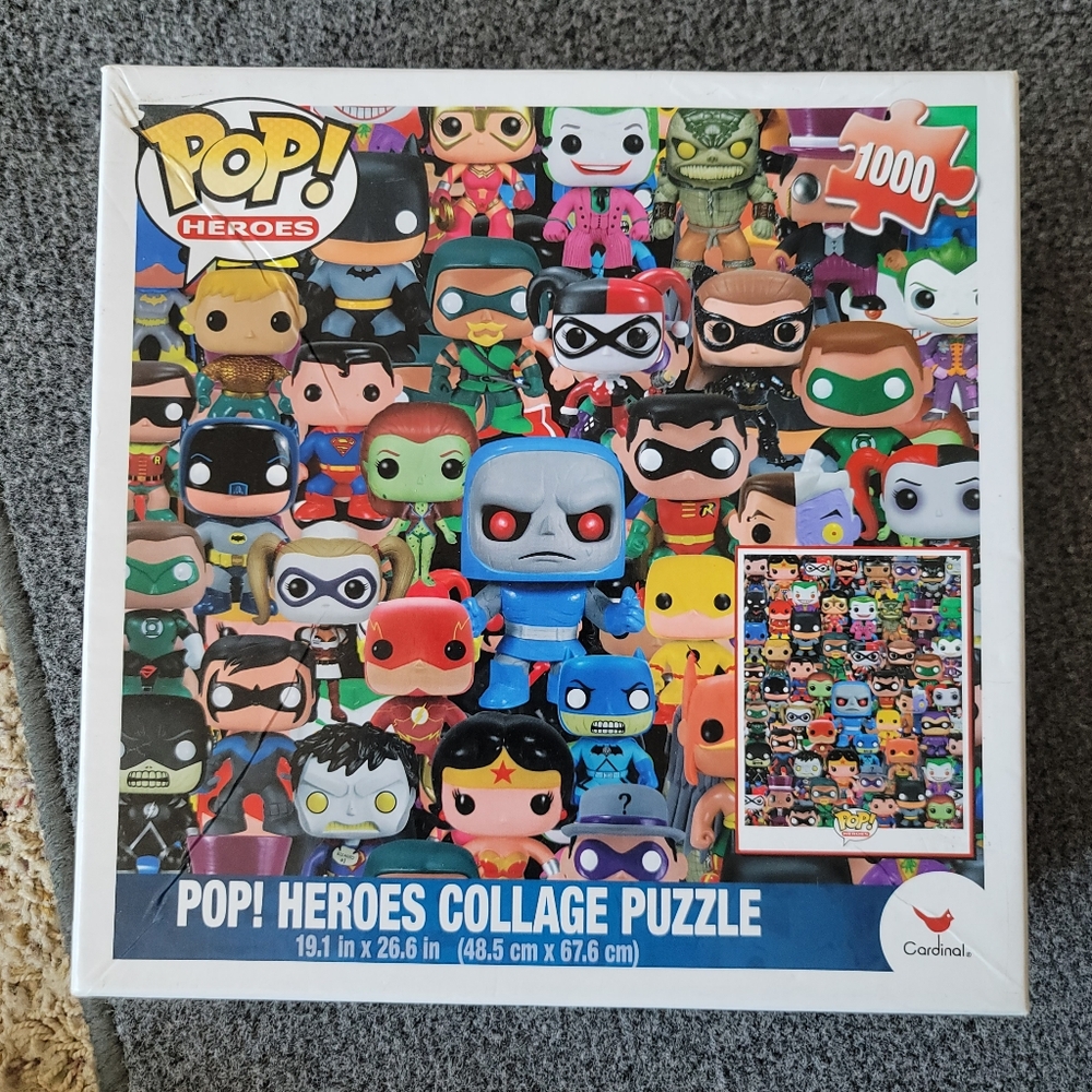 Funko Pop! Heroes Collage Puzzle 1000 piece